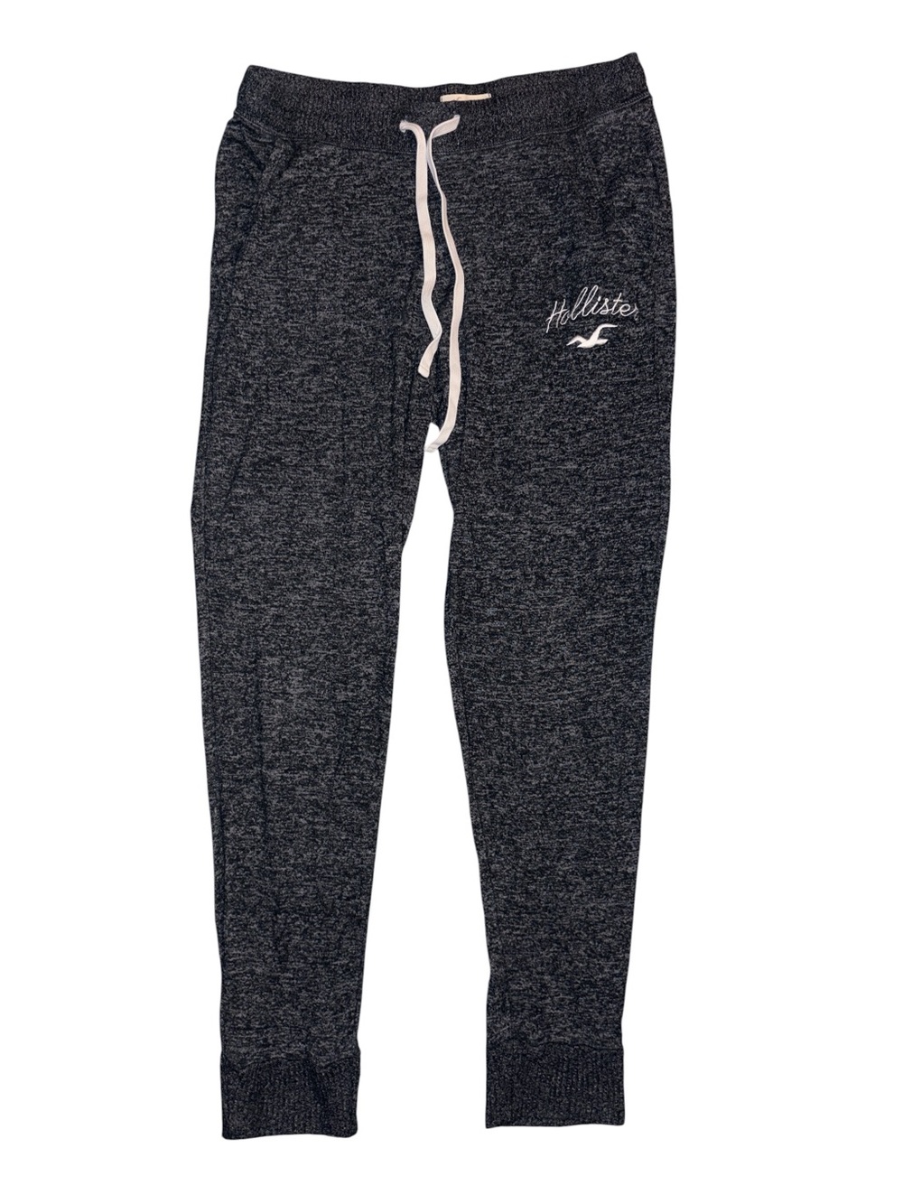 Hollister Woman’s Dark Marled Gray Jogger Sweatpants